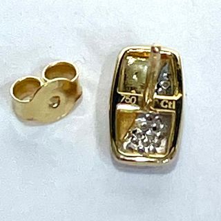 Pendientes de Oro 18 K y Diamantes (0,12 ctes)