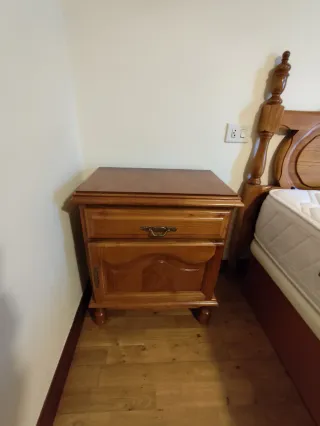 Muebles de castaño para dormitorio