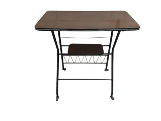 Mueble TV Vintage Madera y Metal