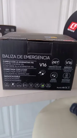 Baliza V16 LED con imán