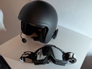 Capacete IXS 880 semi novo c/ extras