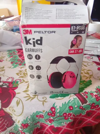 3M Peltor Kid H510AK Orejeras Protectoras Rosas