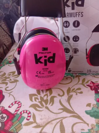 3M Peltor Kid H510AK Orejeras Protectoras Rosas