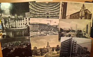 67 Cartoline Milano fg bianco e nero