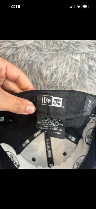 Gorra Chicago White Sox 59FIFTY Negra