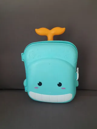 Maleta de juguete ballena para playa