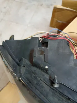 Faros Audi A4 00-04 Ojos de Ángel