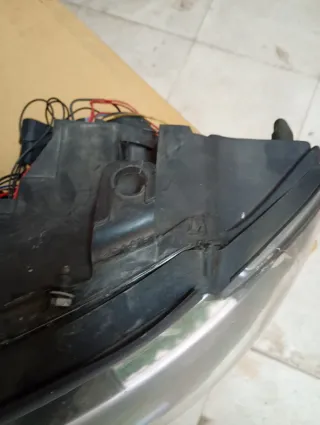 Faros Audi A4 00-04 Ojos de Ángel