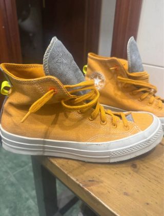 Converse Chuck Taylor Hi Amarillas y Grises