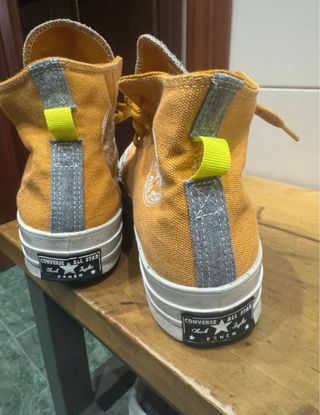 Converse Chuck Taylor Hi Amarillas y Grises