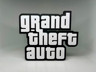 Logo 3D GTA | Decoración Colección