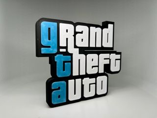 Logo 3D GTA | Decoración Colección