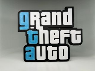 Logo 3D GTA | Decoración Colección