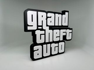 Logo 3D GTA | Decoración Colección