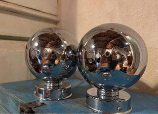 Lampade Acciaio Vintage Spaceage Eyeball Magne Lit