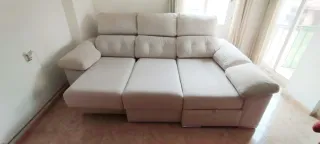 Sofá chaise longue 3 plazas extraíble