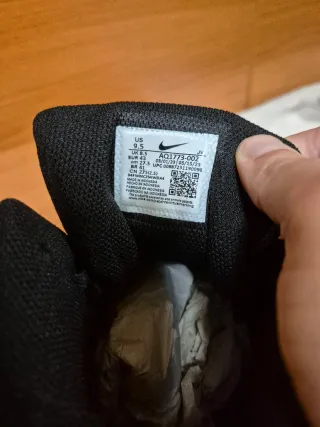 Nike Ebernon Mid Zapatillas Negras Blancas