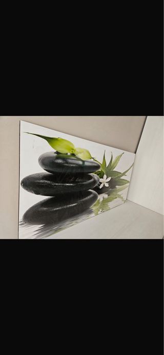 Cuadro Zen Piedras y Bambú