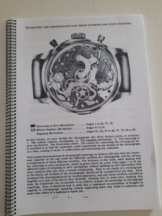 RARE Watchmaker Manual - Advance Adjustments