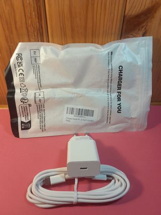 Cargador USB+Cable USB-C