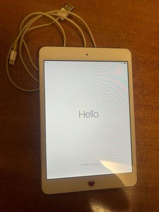 Apple iPad Mini 1a Gen Bianco- argento