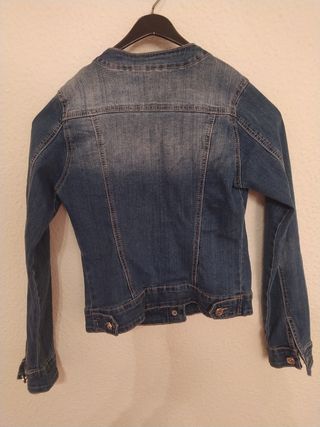 Chaqueta Vaquera Mujer Bordada