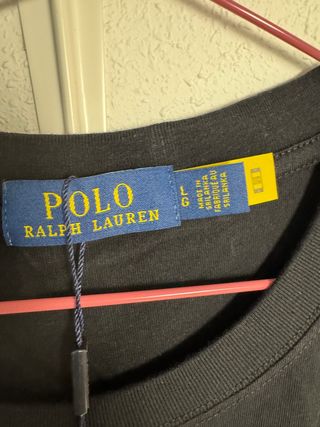 Polo Ralph Lauren Camiseta Negra Talla L