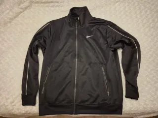 Sudadera Nike Negra Cremallera