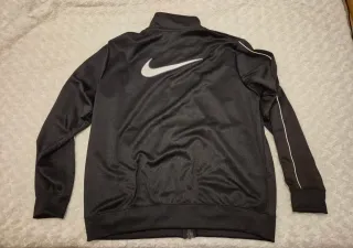 Sudadera Nike Negra Cremallera