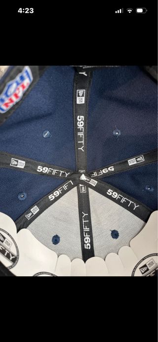 Gorra Dallas Cowboys New Era 59FIFTY Azul Marino