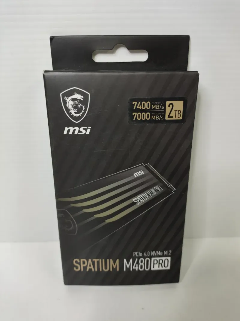 MSI SPATIUM M480 PRO 2TB NVMe M.2 SSD afbeelding 2
