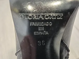 Botines Gloria Ortiz Negros Talla 36