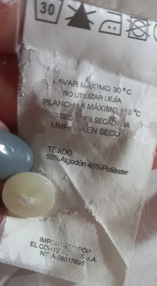 Camisa uniforme Iberia