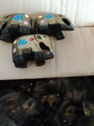 Lote 60 elefantes de la suerte