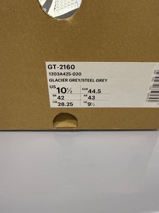 Zapatillas Asics GT-2160 Talla 44.5