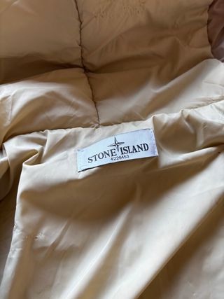 Chaqueta Stone Island Beige/Dorado
