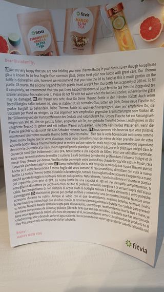 infusiera thermo bottle