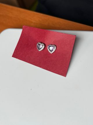 Conjunto Joyas PLATA collar anillo y pendientes