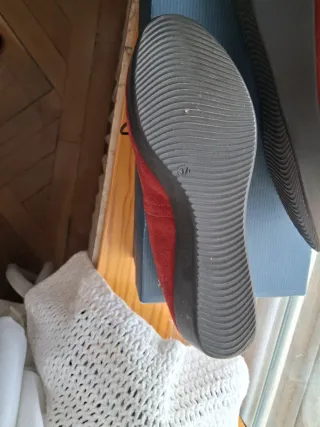 Zapatos planos Antonio Parriego T37 antelina