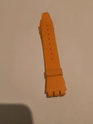 Correa Swatch Naranja 17mm