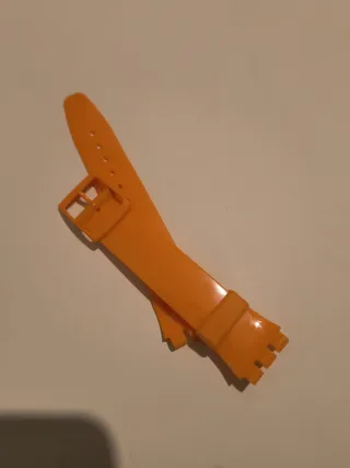 Correa Swatch Naranja 17mm