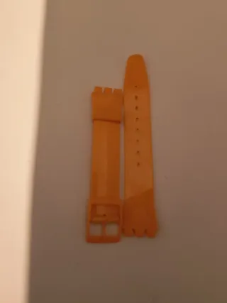 Correa Swatch Naranja 17mm