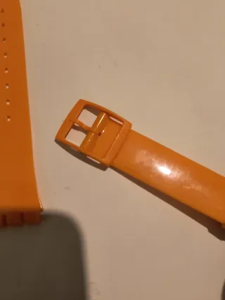 Correa Swatch Naranja 17mm