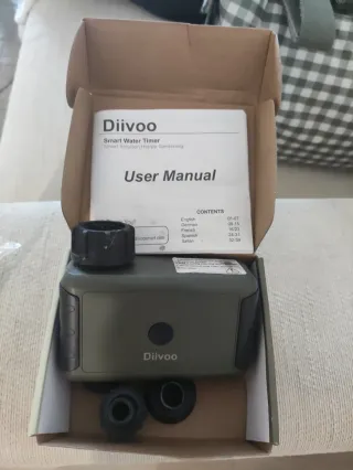 Temporizador de riego inteligente Diivoo