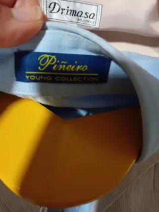 Traje chaqueta niño beige y azul