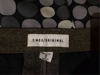 Pantalón Chino Smog Talla S Verde Oliva