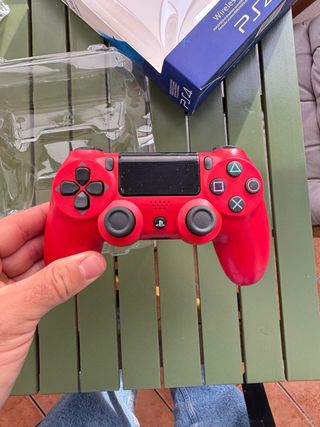 Mando PS4 Dualshock 4 Rojo