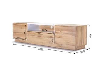 MUEBLE TV INDUSTRIAL 180CM