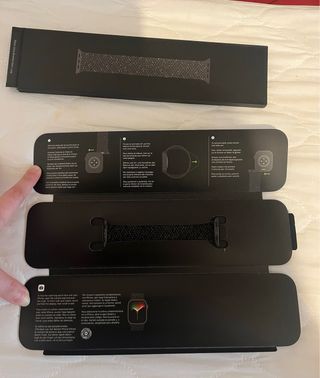 Correa Apple Solo Loop Trenzada Black Unity 41mm