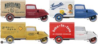 Maqueta Tempo E400 Kastenwagen Miniart 1:35